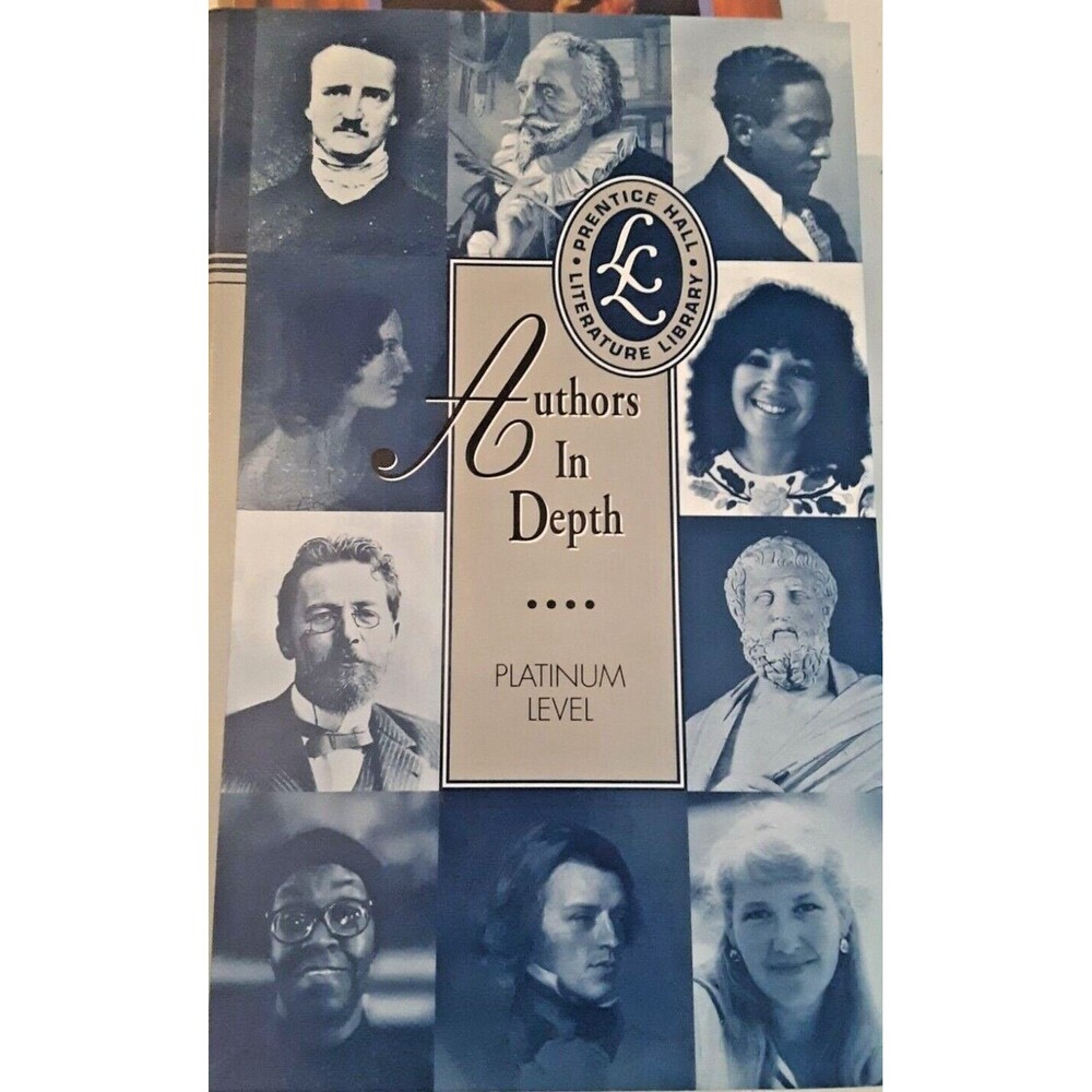 Authors In Depth Platinum Level Prentice Hall Literature Library